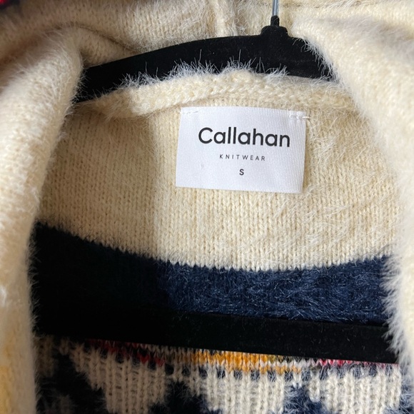 Anthropologie Callahan Novelty Duster Sweater size large - Picture 9 of 12